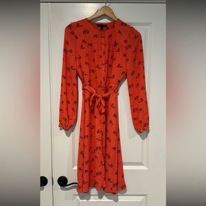 Rrrawwww!!!  Banana Republic long sleeve dress